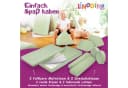 Linodino Spielsofa Fantasiewelt Grün Schaumstoff Kindersofa Bild 4