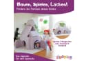 Linodino Kindersofa Magisches Tor Add-on Beige Bild 1