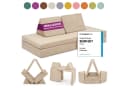 Linodino Spielsofa Abenteuerplatz Beige Chenille Schaumstoff Bild 2