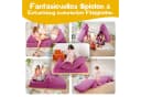 Linodino Spielsofa Kinderlila Chenille Schaumstoff Bild 1