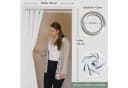 tinycurtains Türvorhang Thermovorhang 150x200cm Polyester Bild 1