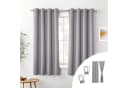 Cozyor Verdunkelungsvorhang 2er-Set inkl. 2 Magnethalter, thermoisolierend, Gardinen blickdicht, Mikrofaser Polyester, 175x135 cm Bild 2
