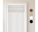 Cozyor Makramee Vorhang 132 x 200 cm Boho Weiß Bild 2
