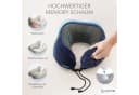 Cozyor Nackenkissen Memory Schaum Dunkelblau mit Tasche Bild 3