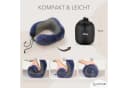Cozyor Nackenkissen Memory Schaum Dunkelblau mit Tasche Bild 5
