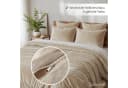 Cozyor Kuschelbettwäsche 3-teilig Beige Mikrofaser Flanell Teddy Bild 4