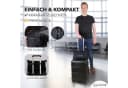Cozyor Nackenstützkissen Memory Schaum Reise-Set Schwarz Bild 3
