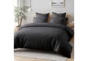 Cozyor Bettwäsche Allergiker Schwarz Mikrofaser 3-teilig Extra Weich Bild 2