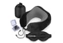 Cozyor Nackenkissen Memory Schwarz mit Schlafmaske & Tasche Bild 2