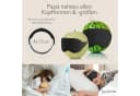 Cozyor Nackenkissen Memory Schwarz mit Schlafmaske & Tasche Bild 5
