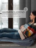 Cozyor Vorhang Set 2x Anthrazit mit Stange ohne Bohren Bild 4