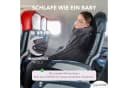 Cozyor 2-in-1 Reisekissen und Reisedecke Anthrazit mit Befestigung Bild 1