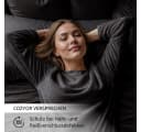 Cozyor Kuschelbettwäsche Schwarz Mikrofaser Flanell 3-teilig Bild 3