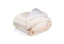 Cozyor Wohndecke Kuscheldecke XL warm Sherpa, dicke Sofadecke, hochwertige Tagesdecke Beige Bild 2