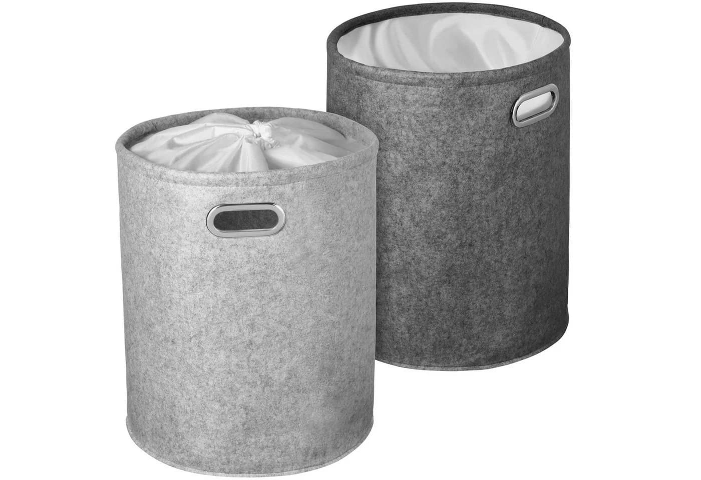 BRINKMANN & BERGER Wäschekorb Premium Filz 2er Set Kinderzimmer - Bild 2