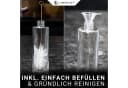 LINFELDT Ölspender 2er Set Edelstahl Glas mit Pinsel & Trichter Bild 5