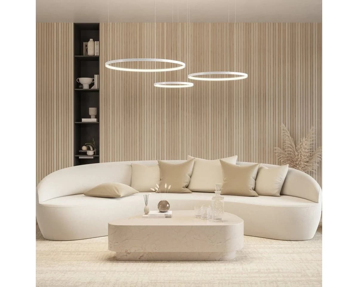 Neona LED Deckenleuchte CAECILIA Weiß Dimmbar Fernbedienung - Bild 4