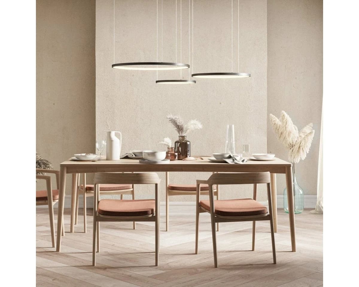 Neona LED Deckenleuchte CAECILIA Schwarz Dimmbar Fernbedienung - Bild 2