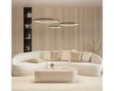 Neona LED Deckenleuchte CAECILIA Schwarz Dimmbar Fernbedienung Bild 5