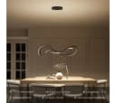 Neona LED Deckenleuchte AURORA Schwarz LED fest integriert Warmweiß Bild 1