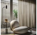 Neona Stehlampe ARTEMIS Schwarz mit beweglichem Leuchtelement und Marmoroptik Bild 1