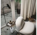 Neona Stehlampe ARTEMIS Schwarz mit beweglichem Leuchtelement und Marmoroptik Bild 4