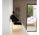 Neona LED Wandleuchte POLARIS Schwarz 360° drehbar IP65 Bild 5