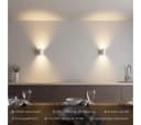 Neona LED Wandleuchte POLARIS Weiß 360° drehbar IP65 Bild 1