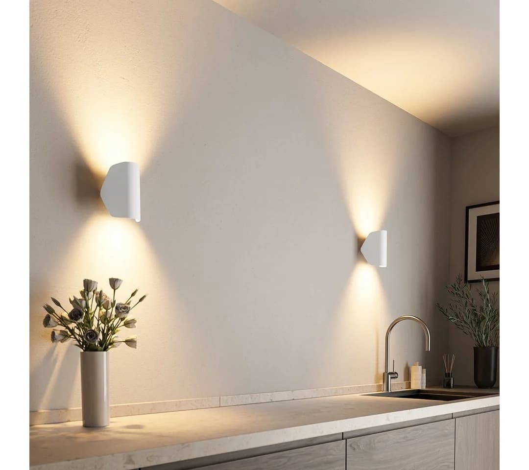 Neona LED Wandleuchte POLARIS Weiß 360° drehbar IP65 - Bild 2