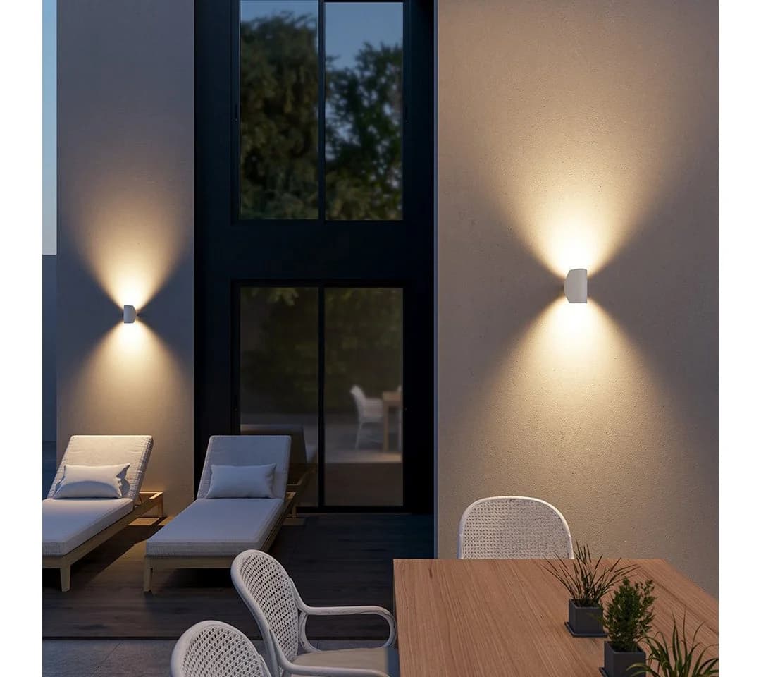 Neona LED Wandleuchte POLARIS Weiß 360° drehbar IP65 - Bild 4