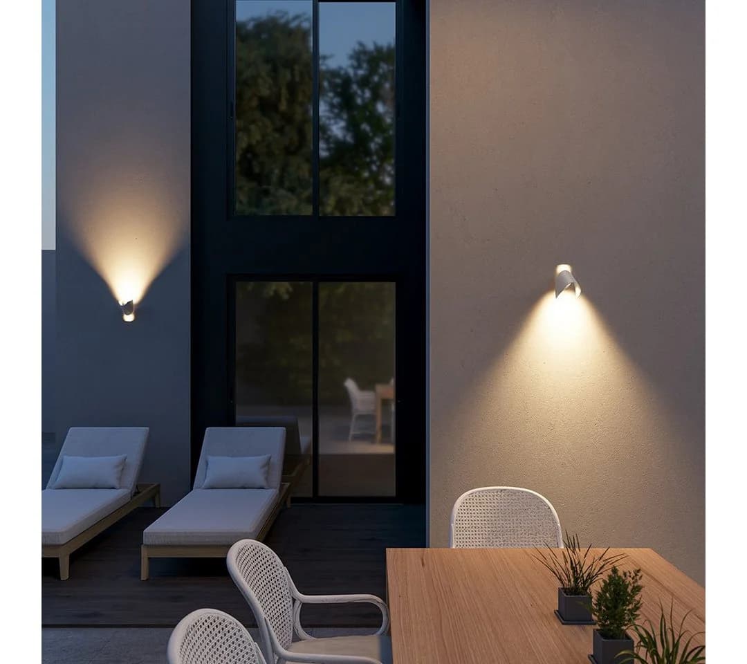 Neona LED Wandleuchte POLARIS Weiß 360° drehbar IP65 - Bild 5
