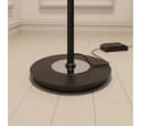 Neona LED Stehlampe THEIA Schwarz Chrom LED fest integriert Warmweiß Bild 5