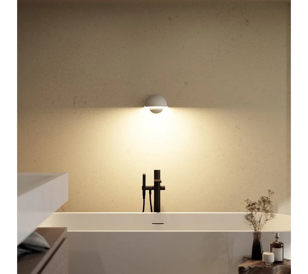 Neona LED Wandleuchte ORION Weiß, fest integriert, Warmweiß - Bild 2