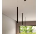 Neona LED Deckenleuchte LYRA Schwarz Aluminium Bild 4