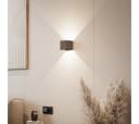 Neona LED Wandleuchte XENA Warmweiß Aluminium Bild 2