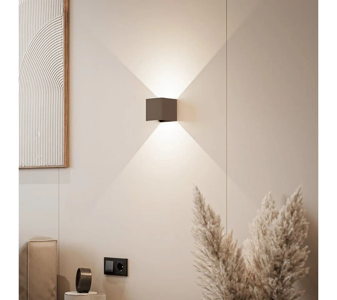 Neona LED Wandleuchte XENA Warmweiß Aluminium - Bild 2