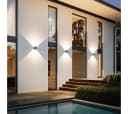 Neona LED Wandleuchte XENA Warmweiß Aluminium Bild 4
