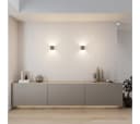 Neona LED Wandleuchte XENA Warmweiß Aluminium Bild 5