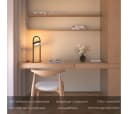 Neona LED Deckenleuchte LIVA Dimmbar Touch Warmweiß Schwarz Bild 1