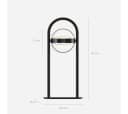 Neona LED Deckenleuchte LIVA Dimmbar Touch Warmweiß Schwarz Bild 5