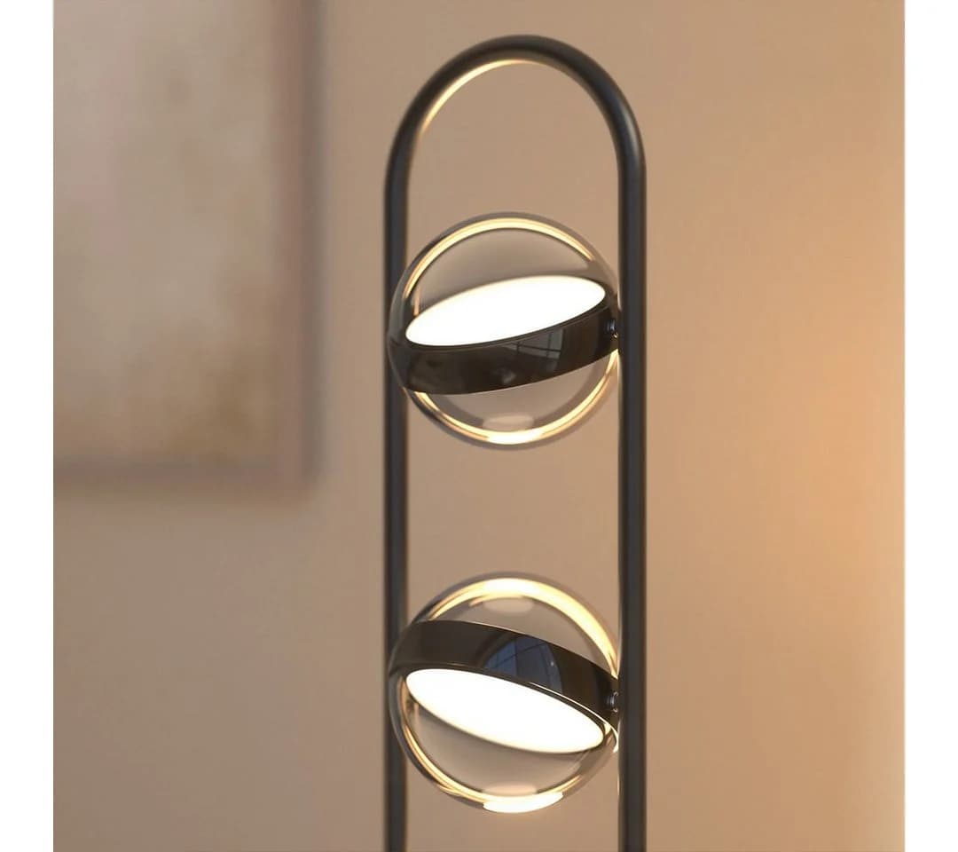 Neona LED Deckenleuchte VIVA Dimmbar Schwarz Warmweiß - Bild 4