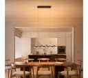 Neona LED Deckenleuchte RIVA Schwarz Dimmbar Modern Bild 2