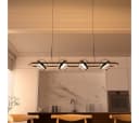 Neona LED Deckenleuchte RIVA Schwarz Dimmbar Modern Bild 4