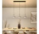 Neona LED Deckenleuchte SOLANA Dimmbar Warmweiß Chrom Schwarz Bild 2