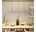 Neona LED Deckenleuchte SOLANA Dimmbar Warmweiß Chrom Schwarz Bild 3