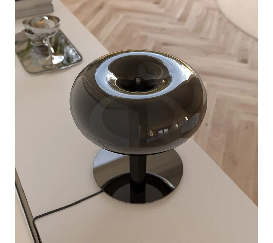 Neona LED Tischleuchte Lumio Schwarz chrom Dimmbar Touch - Bild 3