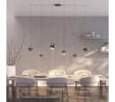 Neona LED Deckenleuchte SOMOS Schwarz Dimmbar Bild 1