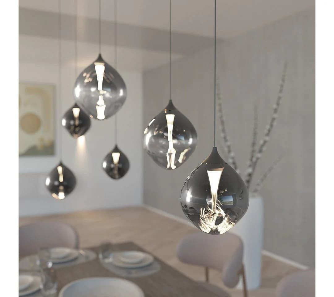 Neona LED Deckenleuchte SOMOS Schwarz Dimmbar - Bild 3