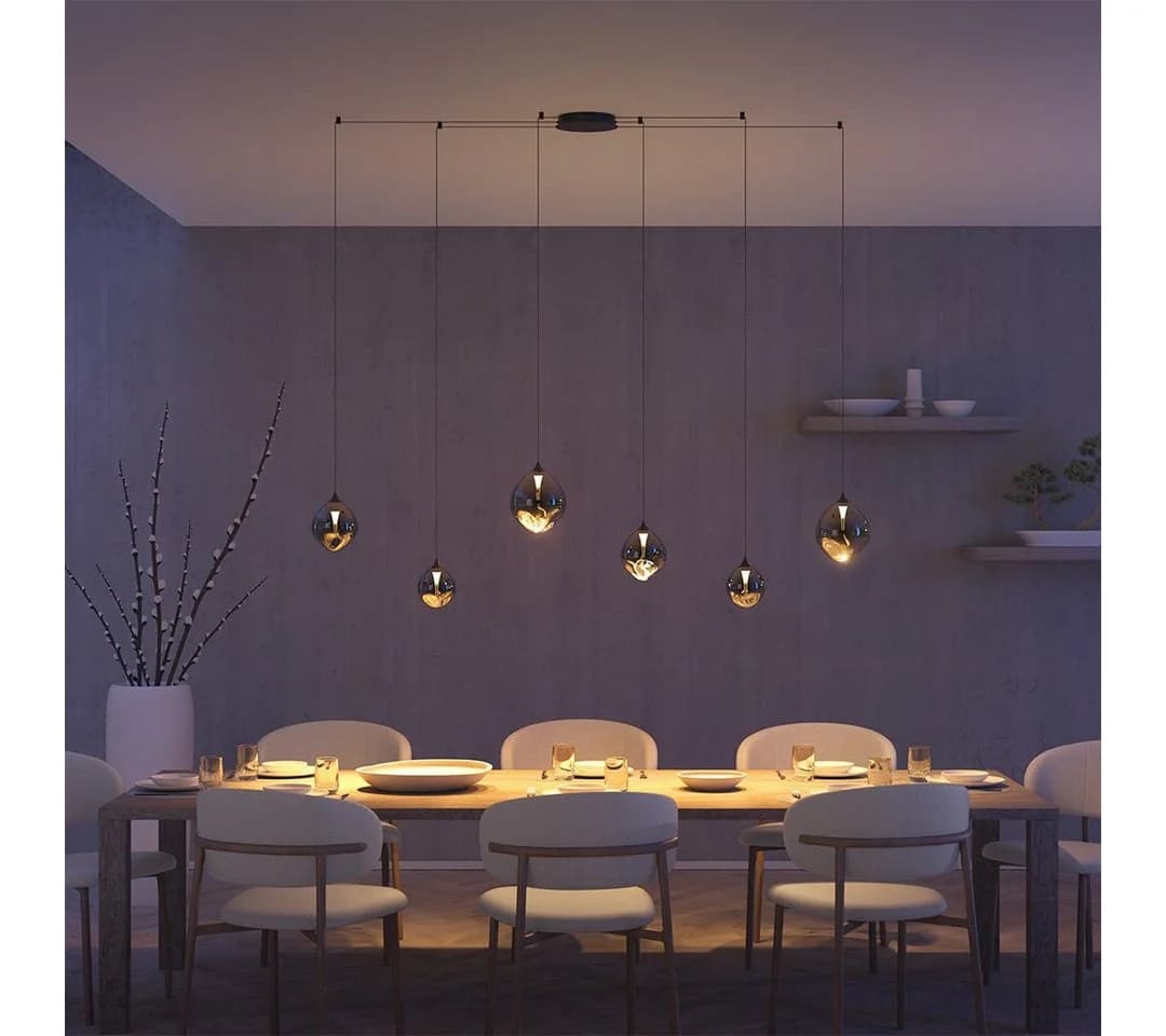 Neona LED Deckenleuchte SOMOS Schwarz Dimmbar - Bild 5