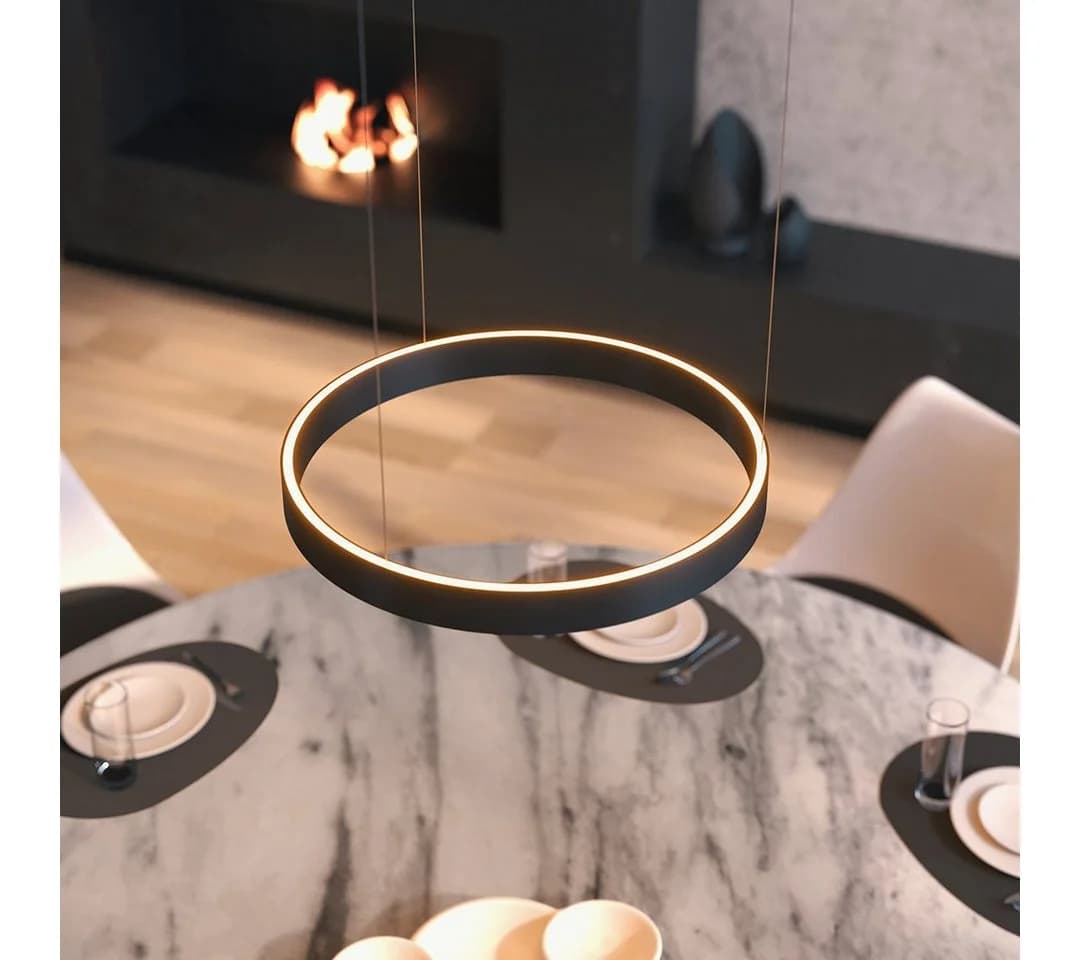 Neona Deckenleuchte SOL Schwarz LED Dimmbar Modern - Bild 4